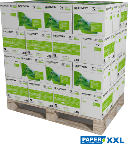 Discovery Kopierpapier, 70 g/m², DIN A4 - Palette = 100.000 Blatt