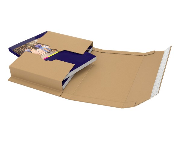 Multiwell MW 354 Buchverpackung braun 245 x 165 mm für DIN A5+