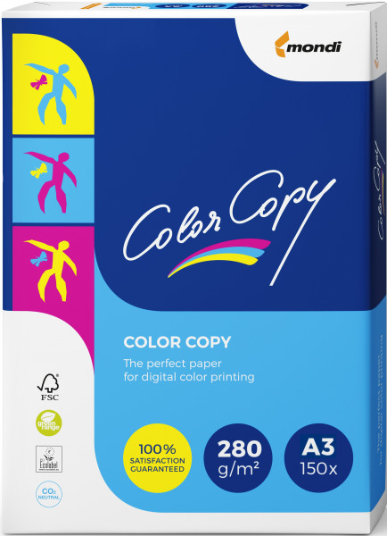 Color Copy Kopierpapier / Farblaserpapier, 280 g/m², DIN A3 BB (297x420 mm), CO₂-neutral