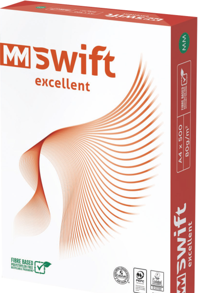 MM Swift EXCELLENT Kopierpapier PEFC, 80 g/m², DIN A4