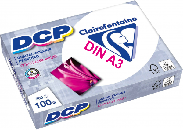 Clairefontaine DCP Farblaserpapier 1822C, 100 g/m², DIN A3
