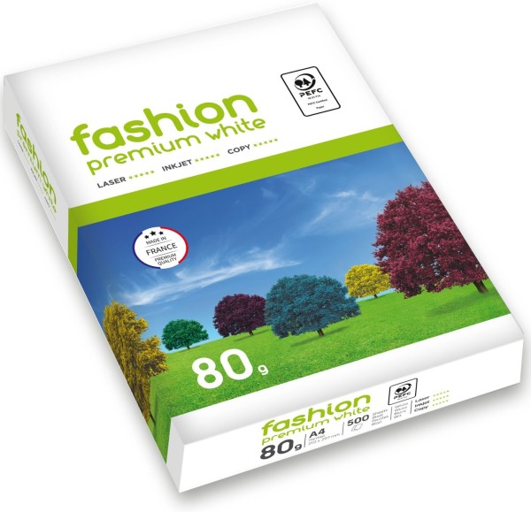 Clairefontaine FASHION Premium White Kopierpapier, 80 g/m², DIN A4
