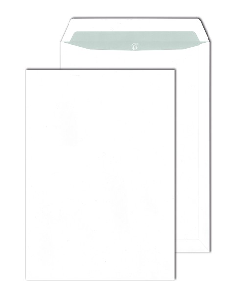 Versandtaschen DIN C4 haftklebend Offset weiß 120 g/m²