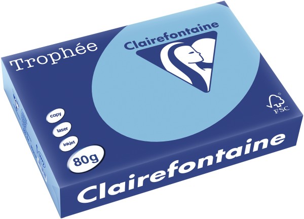 Clairefontaine Trophée, farbiges Kopierpapier, LAVENDEL 1972PC, 80 g/m², DIN A4