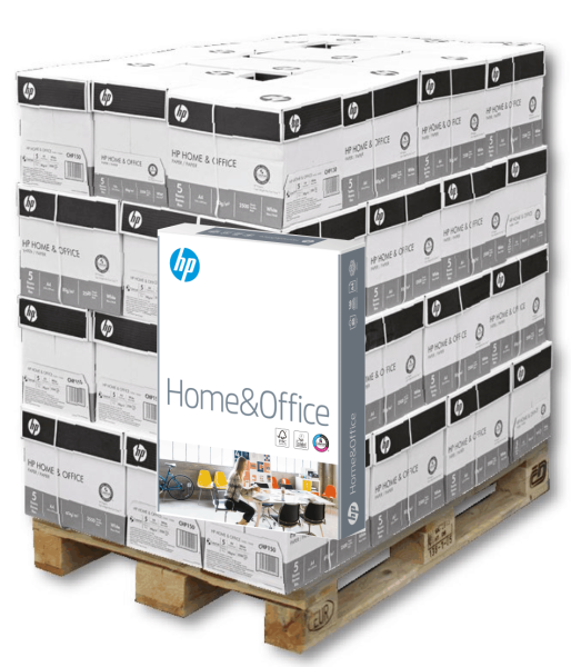 HP Home & Office - 80 g/m² DIN A4 - CHP150 - Palette mit 120.000 Blatt