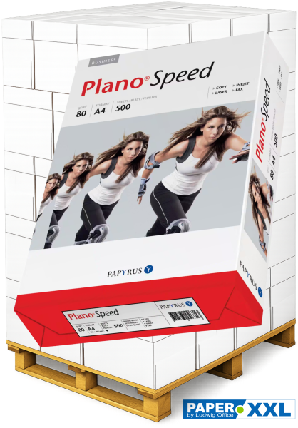 Plano SPEED Kopierpapier, 80 g/m², DIN A4 - Palette = 100.000 Blatt