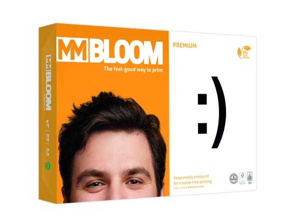 MM Bloom Premium Kopierpapier - 80g/m² - A4 - Palette mit 100.000 Blatt