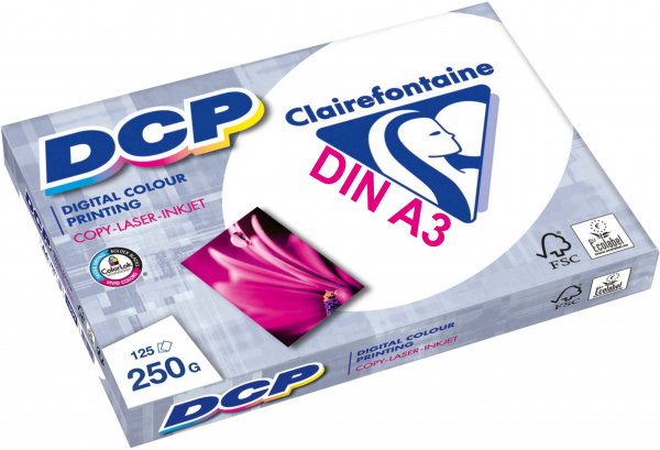 Clairefontaine DCP Farblaserpapier 1858C, 250 g/m², DIN A3