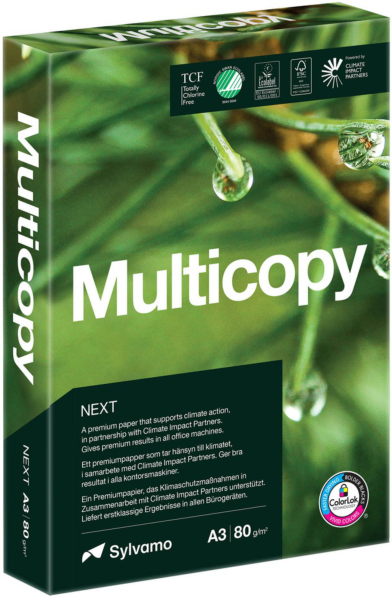 Multicopy NEXT Kopierpapier, 80 g/m², DIN A3, CO2 neutral / klimaneutral