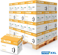 MM Bloom PREMIUM Kopierpapier PEFC, 80 g/m², DIN A4 - Palette = 100.000 Blatt MM Bloom PREMIUM Kopierpapier PEFC, 80 g/m², DIN A4 - Palette = 100.000 Blatt