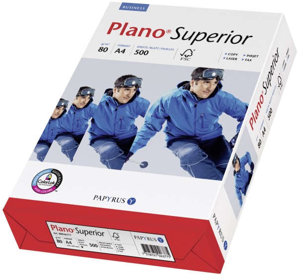 Plano SUPERIOR Kopierpapier, 80 g/m², DIN A4