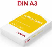 Canon YELLOW Label COPY Kopierpapier, DIN A3, 80 g/m² Canon YELLOW Label COPY Kopierpapier, DIN A3, 80 g/m²