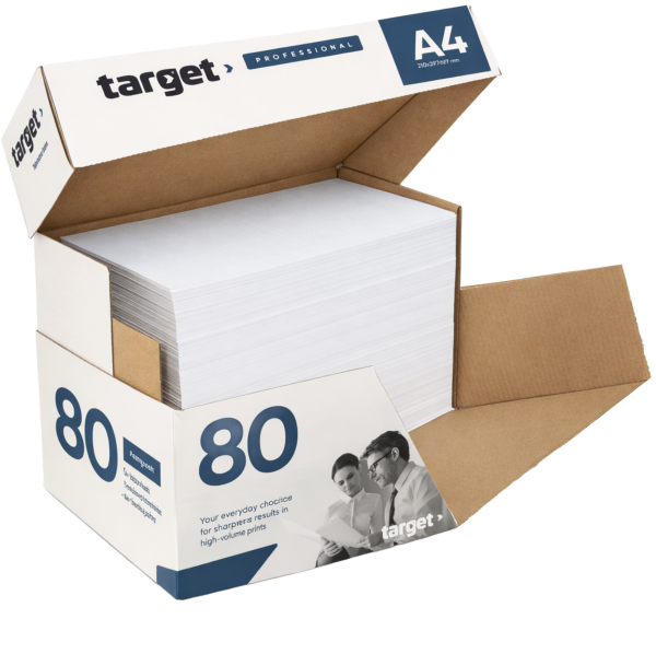 target PROFESSIONAL Kopierpapier UNGERIEST, FSC, 80 g/m², DIN A4 - 2.500 Blatt in der Speedbox