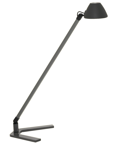 Arbeitsplatzleuchte LUCIO (umbragrau) - WALDMANN - stufenlos dimmbar