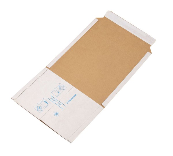 Multiwell MW 58 Buchverpackung WEISS 302 x 215 mm für DIN A4