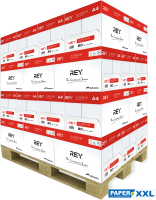 Rey SUPERIOR Kopierpapier, 80 g/m², DIN A4 - Palette 100.000 Blatt Rey SUPERIOR Kopierpapier, 80 g/m², DIN A4 - Palette 100.000 Blatt