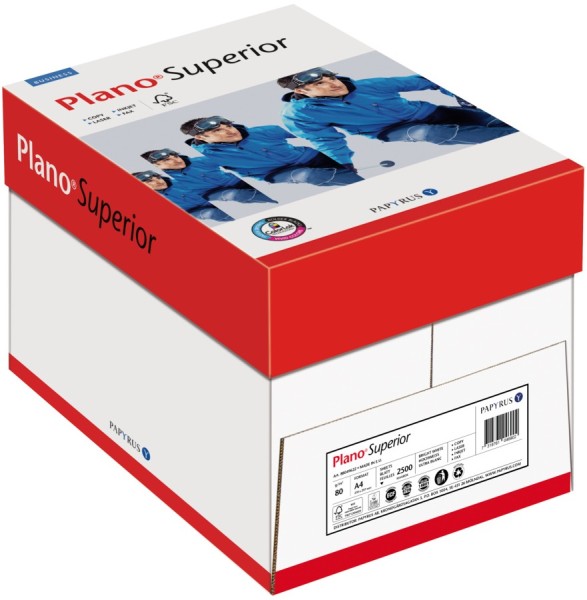 Plano SUPERIOR Kopierpapier, 80 g/m², DIN A4, MAXBOX / UNGERIEST