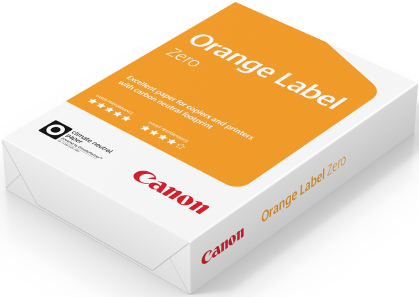Canon ORANGE Label ZERO, FSC Kopierpapier, A4, 80 g/m² - CO₂-neutral