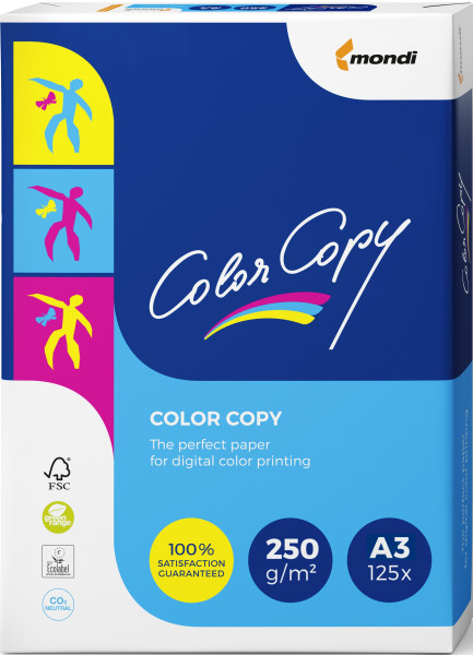 Color Copy Kopierpapier / Farblaserpapier, 250 g/m², DIN A3 BB (297 x 420 mm), CO₂-neutral