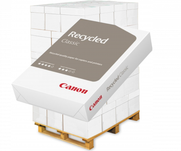 Canon Recycled CLASSIC Recyclingpapier, A4, 80 g/m² - Palette = 100.000 Blatt