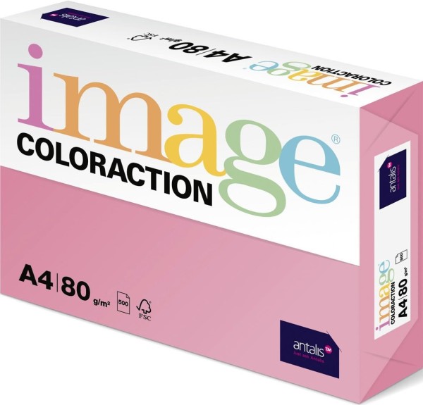 Image Coloraction Coral / Rosa (A14), 80 g/m², DIN A4