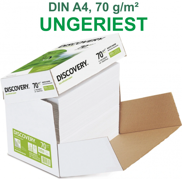 Discovery Kopierpapier UNGERIEST, A4, 70 g/m²