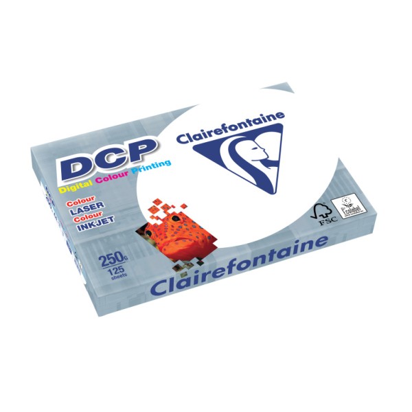 Clairefontaine DCP 1858 Kopierpapier, 250 g/m², DIN A3 BB (297 x 420mm)