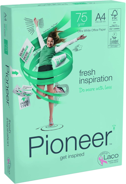PIONEER fresh inspiration - Premium Kopierpapier, FSC, 75 g/m², DIN A4