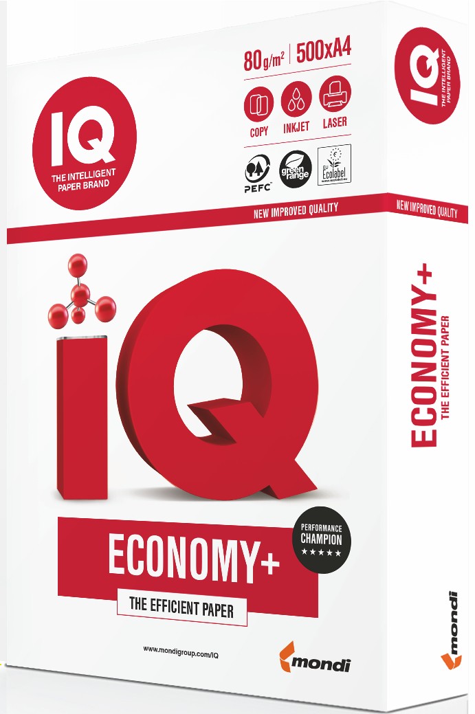IQ ECONOMY+ Kopierpapier - 80 g - DIN A4, PEFC | Ludwig Office