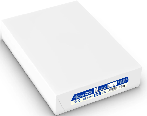 Clairefontaine DUNE Natur-Kopierpapier 3291C, 200 g/m², DIN A4