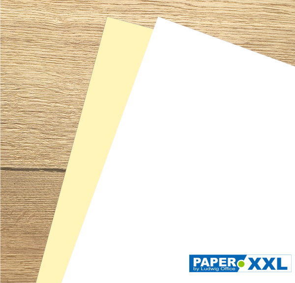 FORMULA DIGITAL 2fach vorsortiert, CB/CF weiß/gelb, 80 g/m², DIN A4 - Selbstdurchschreibepapier