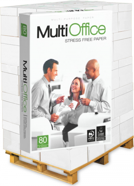 MultiOffice Kopierpapier, 80 g/m², DIN A4 - Palette = 100.000 Blatt