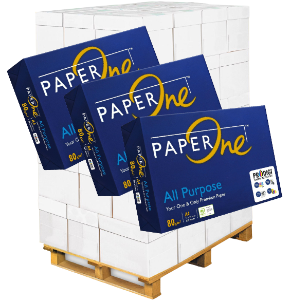 PaperOne ALL PURPOSE PEFC Kopierpapier, 80 g/m², A4 - Palette = 100.000 Blatt