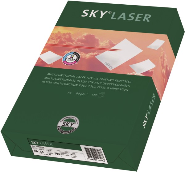Sky LASER Kopierpapier, 80 g/m², DIN A4