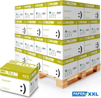 MM Bloom EXCELLENT Kopierpapier, PEFC, 80 g/m², A4 - Palette = 100.000 Blatt MM Bloom EXCELLENT Kopierpapier, PEFC, 80 g/m², A4 - Palette = 100.000 Blatt