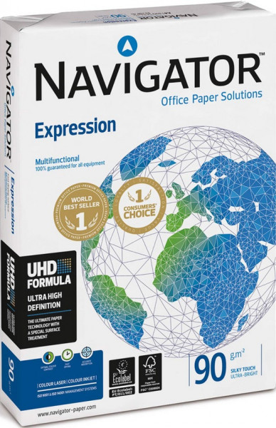 Navigator EXPRESSION Kopierpapier, 90 g/m², DIN A3