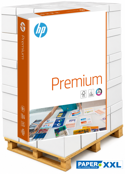 HP PREMIUM CHP851 Kopierpapier, 80 g/m², DIN A4 - Palette = 120.000 Blatt