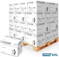 MM Bloom ESSENTIAL Kopierpapier, PEFC, 80 g/m², A4 - Palette = 100.000 Blatt MM Bloom ESSENTIAL Kopierpapier, PEFC, 80 g/m², A4 - Palette = 100.000 Blatt