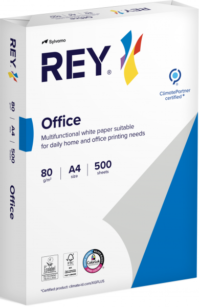 Rey OFFICE Kopierpapier, 80 g/m², DIN A4 - CO₂-neutral