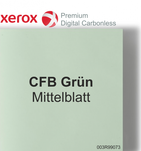 Xerox Premium Digital Carbonless 003R99073, CFB (Mittelblatt) GRÜN 80 g/m², DIN A4 - SD-Papier