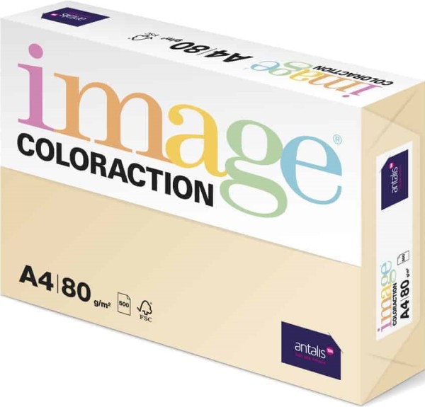 Image Coloraction Dune / Creme (A50), 80 g/m², DIN A4