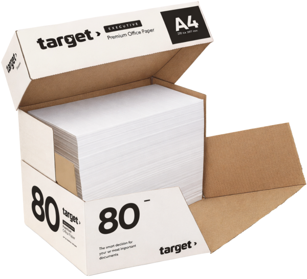 target EXECUTIVE Kopierpapier UNGERIEST - 80 g/m², DIN A4 - 2.500 Blatt UNGERIEST in Speedbox