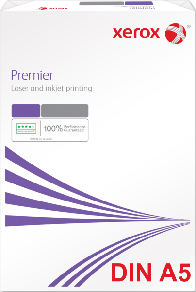 Xerox PREMIER Kopierpapier, 80 g/m², DIN A5 (148 x 210 mm)