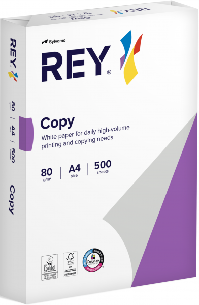 Rey COPY Kopierpapier, 80 g/m², DIN A4, CO₂-neutral