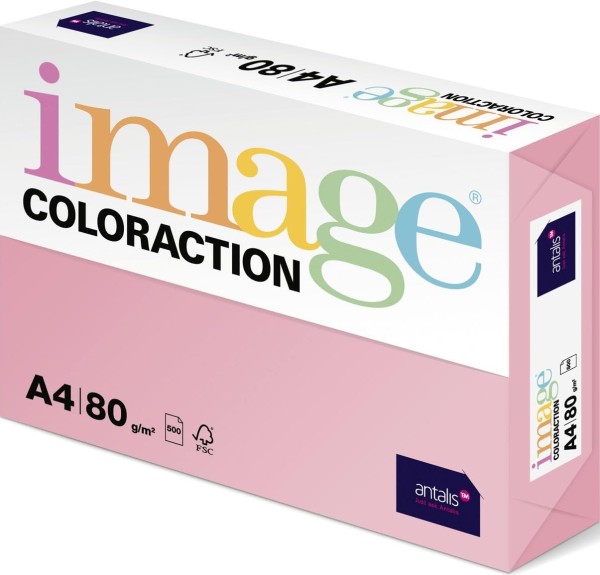 Image Coloraction Tropic / Hellrosa (A13), 80 g/m², DIN A4