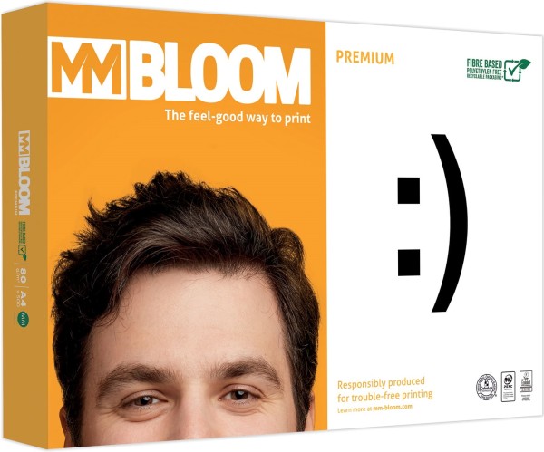 MM Bloom PREMIUM Kopierpapier PEFC, 80 g/m², DIN A4