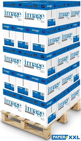 image BUSINESS Kopierpapier, 80 g/m², DIN A4 - Palette = 100.000 Blatt