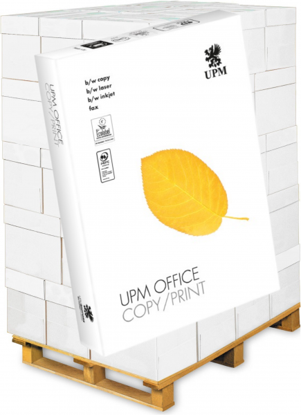 UPM Office COPY / PRINT Kopierpapier, 80 g/m², DIN A4 - Palette = 100.000 Blatt