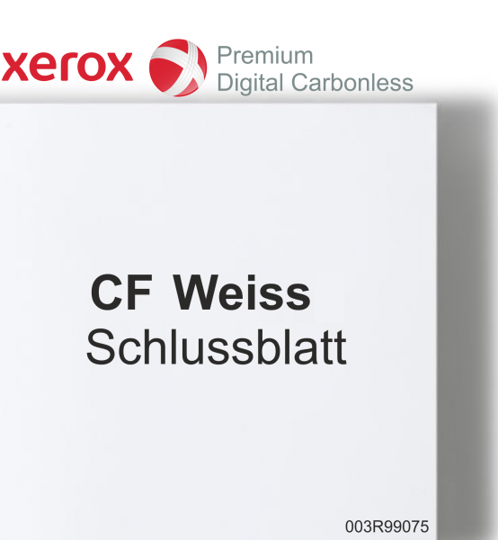 Xerox Premium Digital Carbonless 003R99075, CF (Schlussblatt) WEISS 80 g/m², DIN A4 - SD-Papier