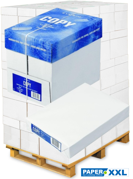 Symbio Copy Kopierpapier, 80 g/m², DIN A4 - Palette = 100.000 Blatt